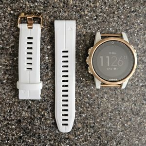 Garmin Fenix 5s Sapphire Multisport Rose gold/White